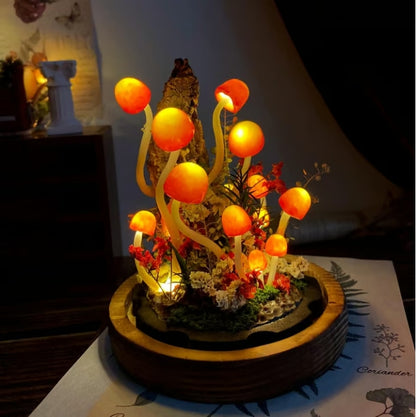 🍄Whimsical Forest Mushroom Night Light✨