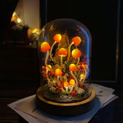 🍄Whimsical Forest Mushroom Night Light✨