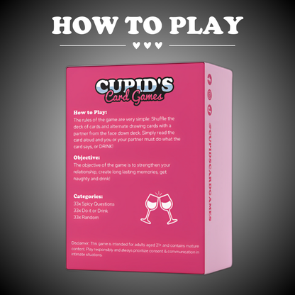 Couples Drinking Game by Cupid's Card Games