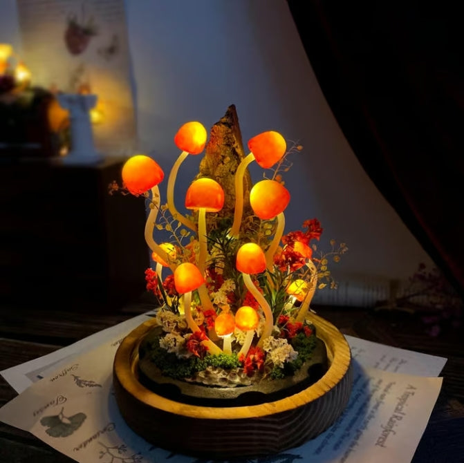 🍄Whimsical Forest Mushroom Night Light✨