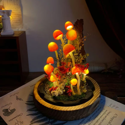 🍄Whimsical Forest Mushroom Night Light✨