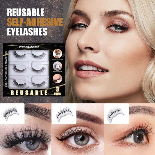 WATERPROOF 🔥SELF-ADHESIVE EYELASHES