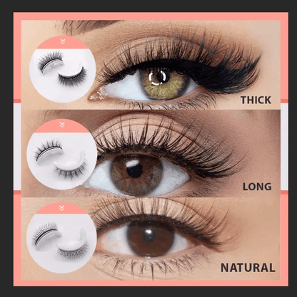 WATERPROOF 🔥SELF-ADHESIVE EYELASHES